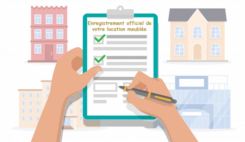 Enregistrement de votre location meublée