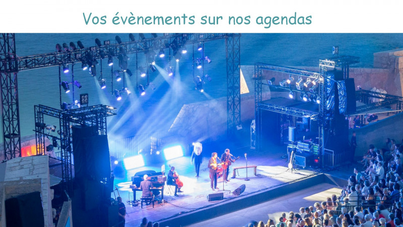 Diffusez vos évènements