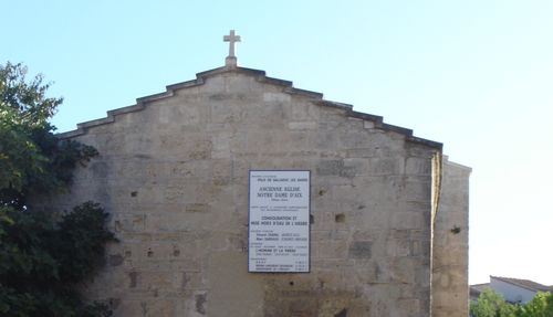 CHAPELLE NOTRE DAME DES EAUX BALARUC LES BAINS