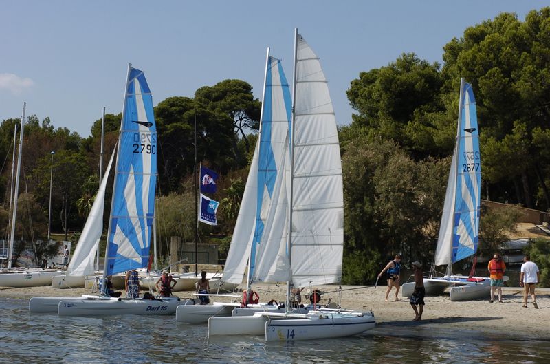 Centre Nautique Manuréva Balaruc-les-Bains presqu'île sur l'étang de Thau