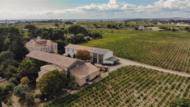 Domaine de Stony - Vue aérienne