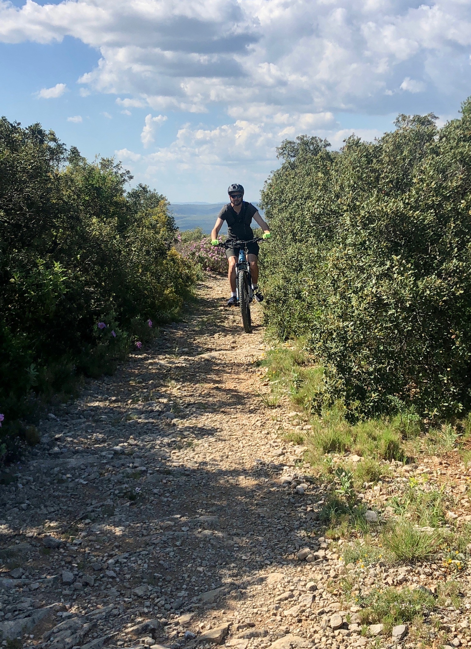 Sentier VTT Gardiole Gigean / Fabrègues