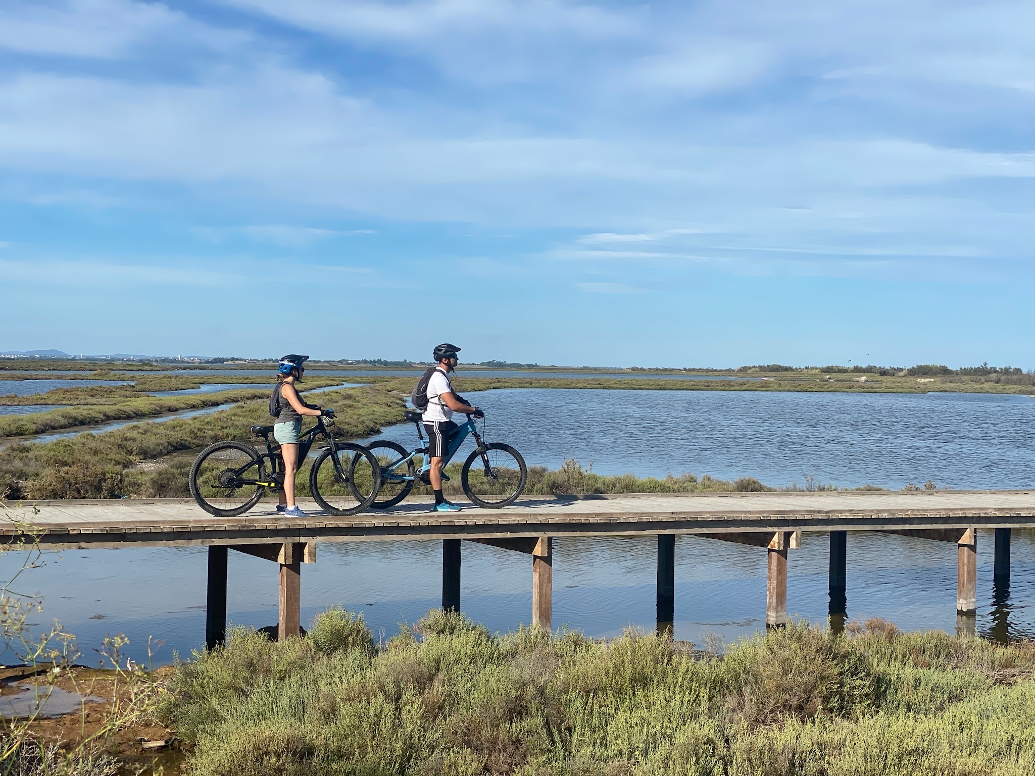 Les salins de Frontignan - un tour agreable en famille