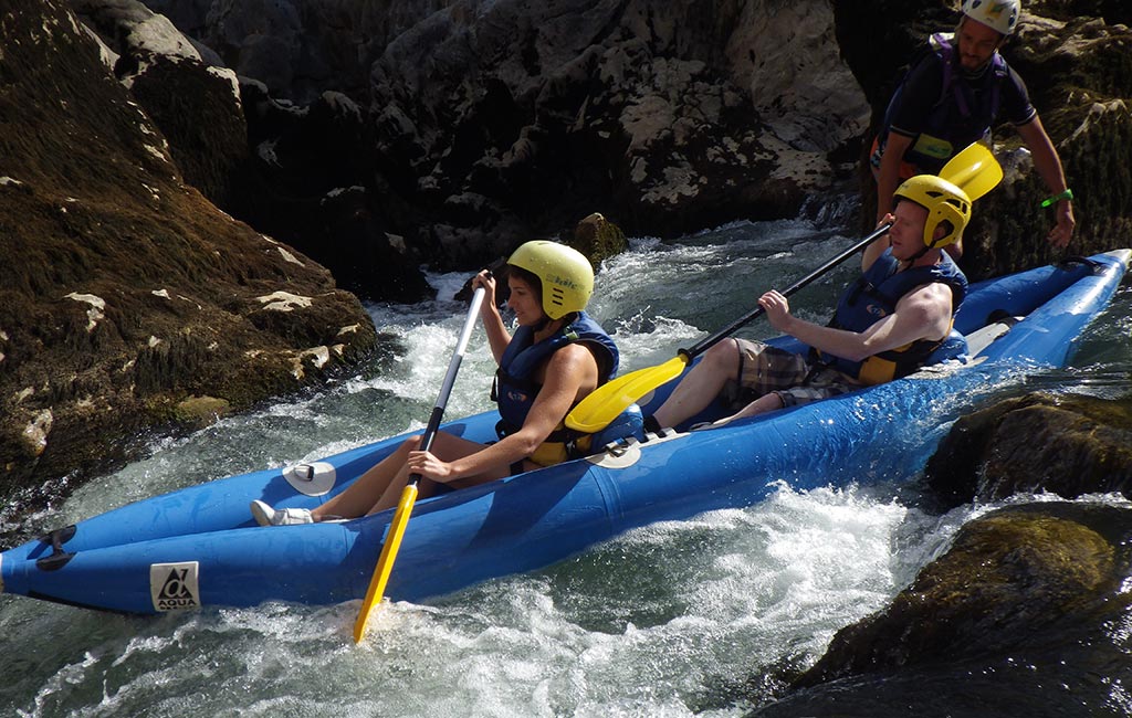 Goût d'Aventure à St Guilhem Le Désert - Cano-Rafting