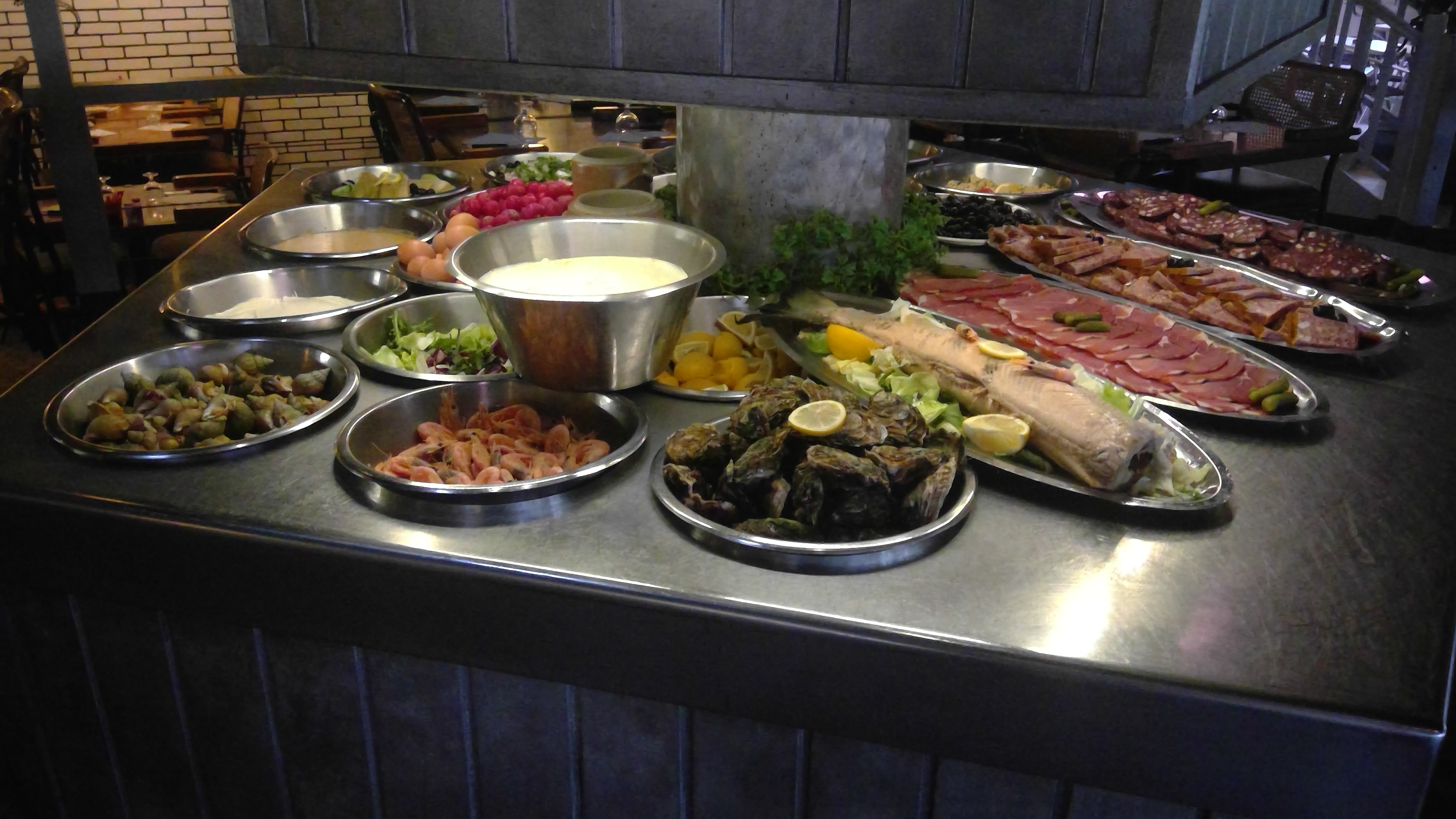 Pyramide-buffet