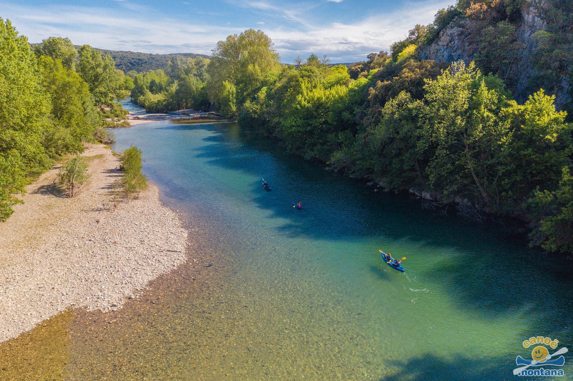 CANOE MONTANA AGENCE VIDEO COQ NOIR