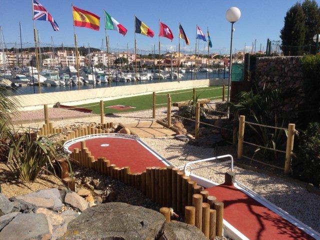 Geant mini golf Cap Agde