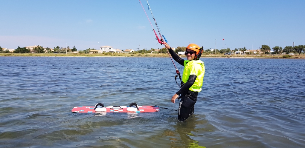 Kitesurf à Frontignan