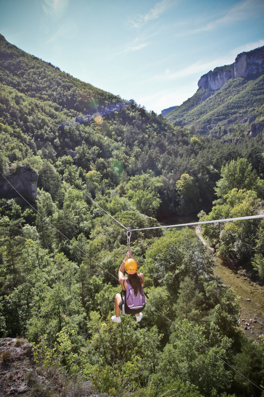 Vallon des Tyroliennes