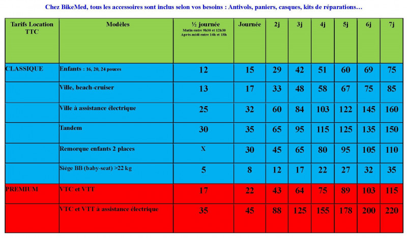 Bikemed-Tarifs-2023