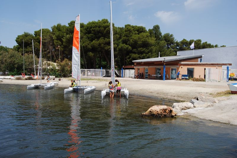 Centre Nautique Manuréva Balaruc-les-Bains presqu'île sur l'étang de Thau