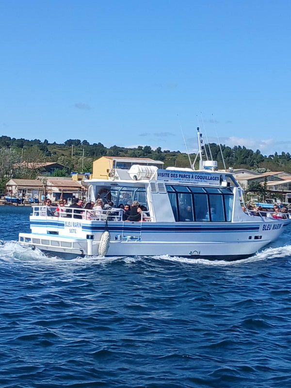 Le Bleu Marin le long des mas - © Virginie DAVID Le Bleu Marin le long des mas