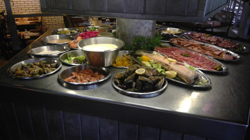 Pyramide-buffet