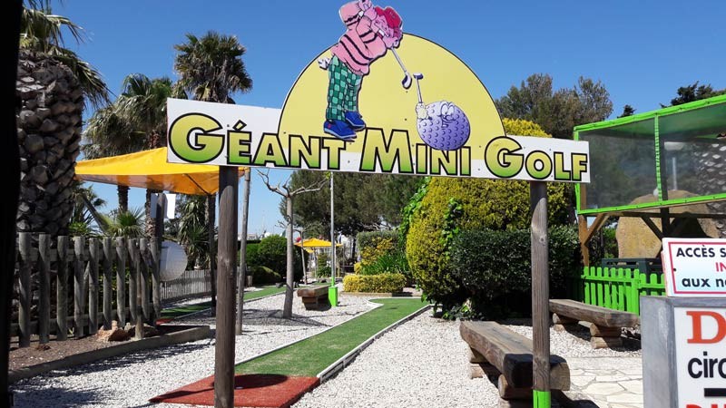 Geant mini golf Cap Agde