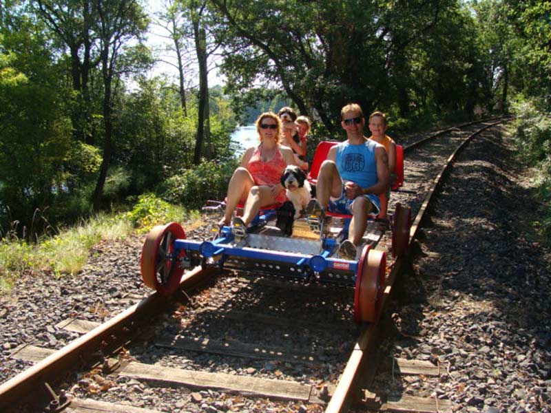 Pedalorail saint thibery