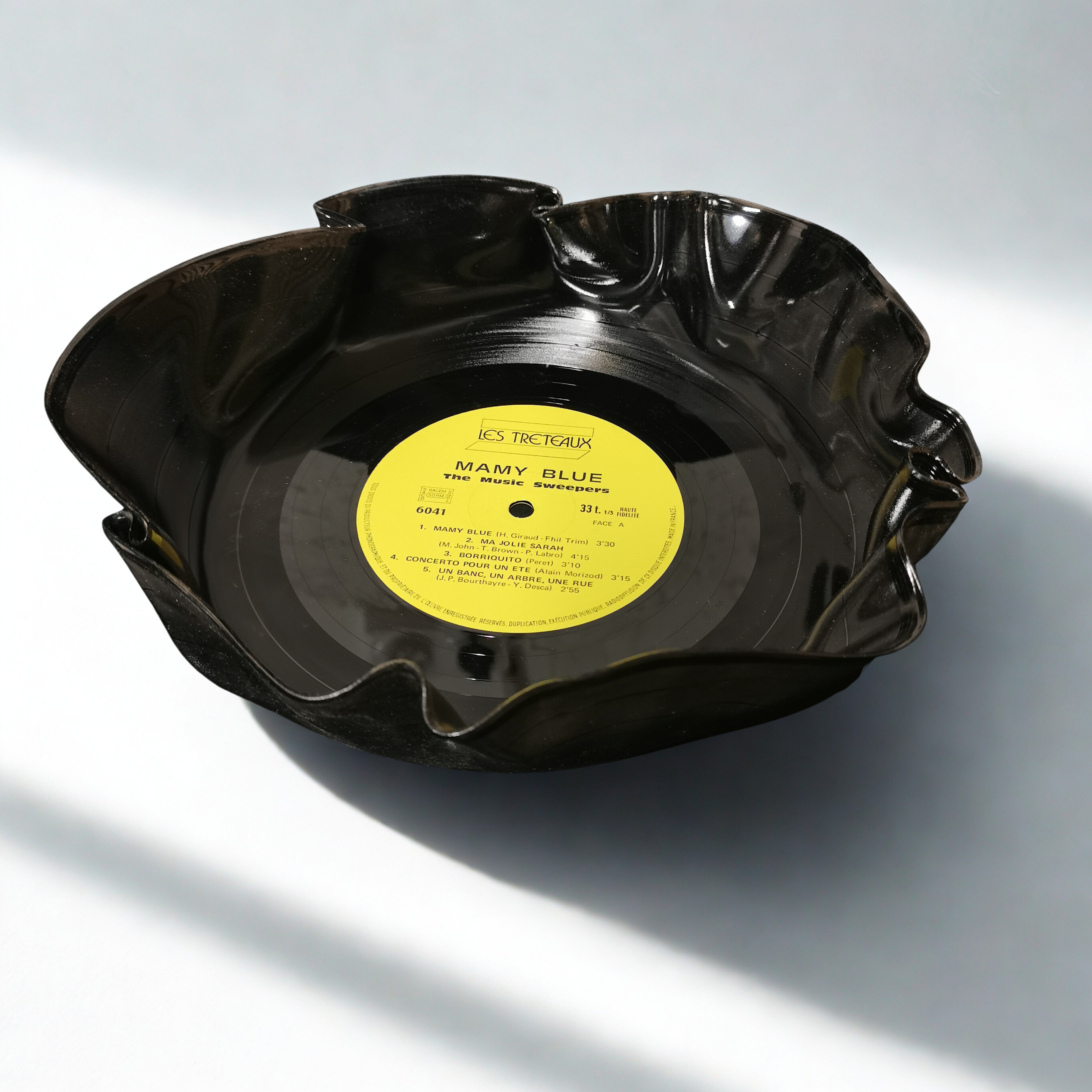 vide poche moue jaune