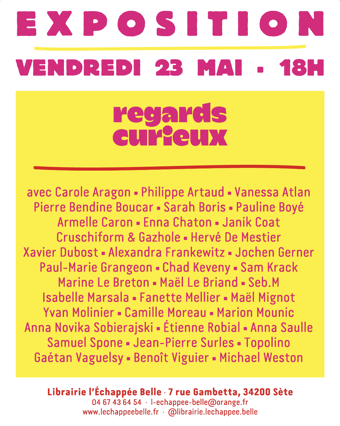 20 ANS DE L'ÉCHAPPÉE BELLE : VERNISSAGE DE L'EXPOSITION REGARDS CURIEUX
