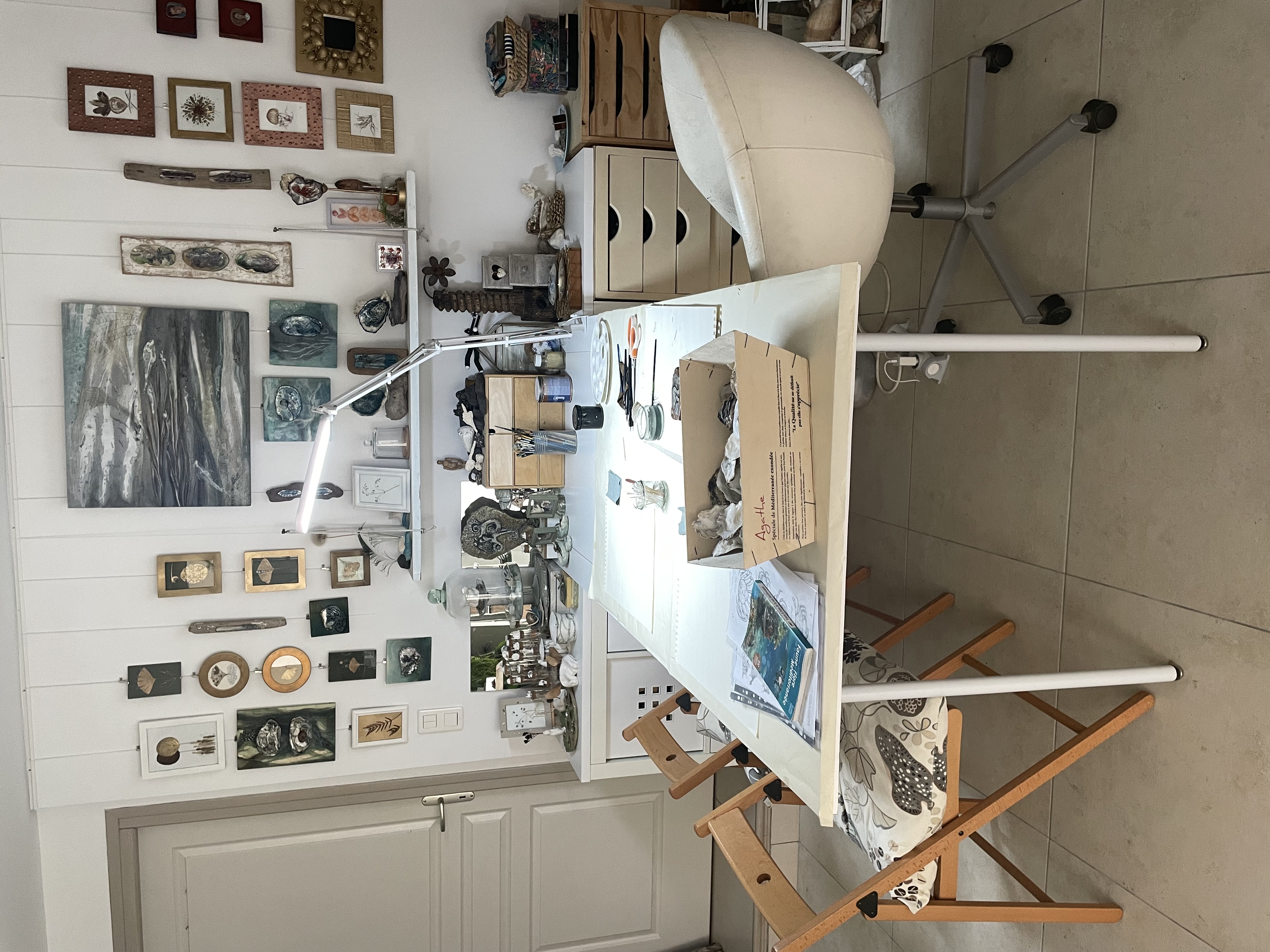 ATELIER : PEINTURE SUR HUÎTRE