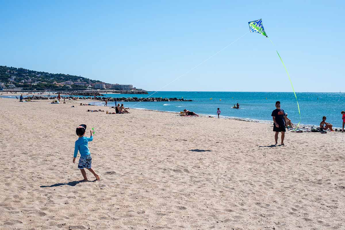 Cerf volant sur la plage - © Nicolas Chauveau