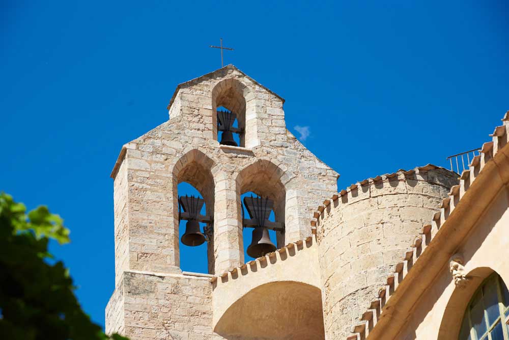 Clocher de l'abbaye de Valmagne - © Hugo Da Costa - OT Archipel de Thau Méditerranée