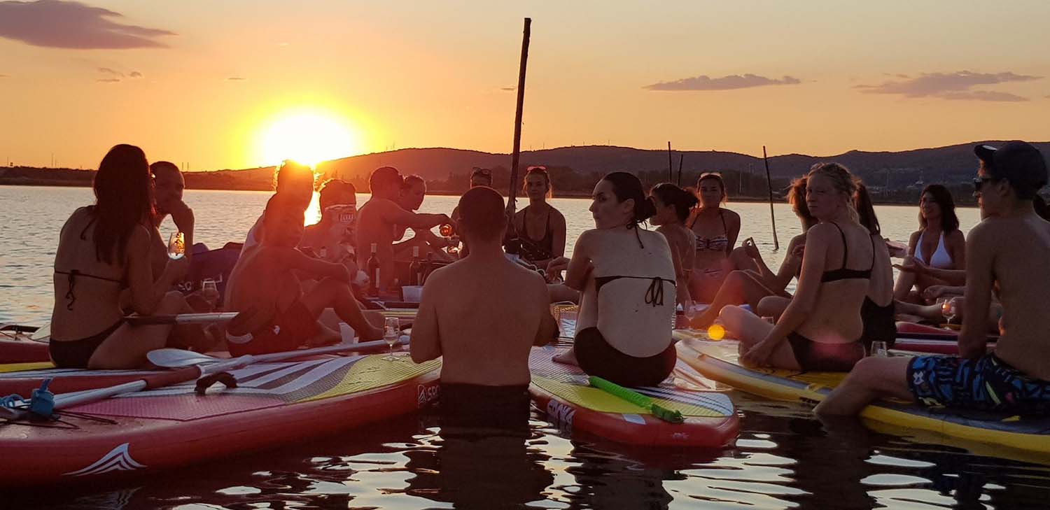 Dégustation paddle muscat - © OT Frontignan