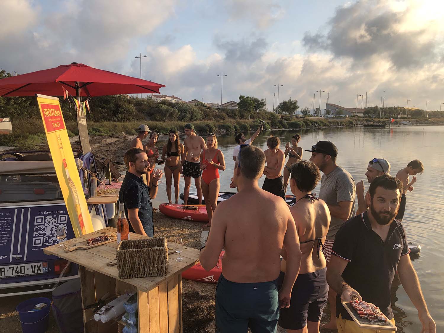 Dégustation sortie paddle muscat