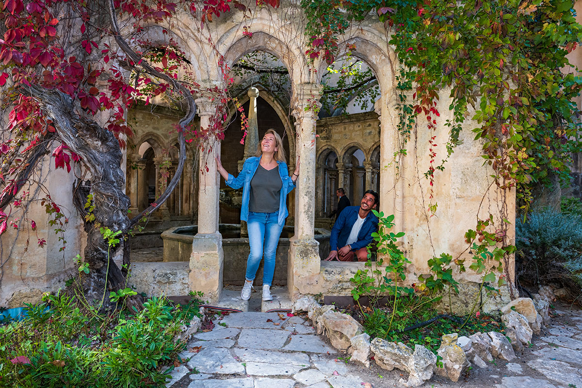 Fontaine de l'abbaye de Valmagne - © Régis Domergue