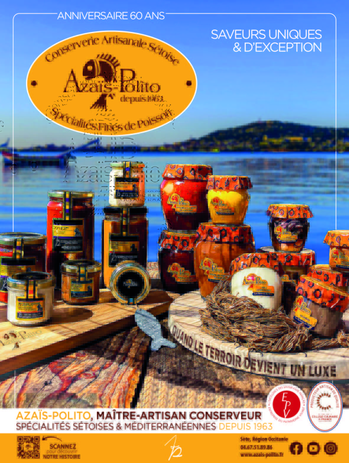 La conserverie Azais Polito : La perle artisanale de la cuisine sétoise - © La conserverie Azais Polito