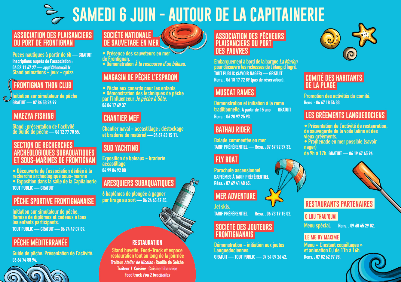 LANCEMENT DE LA SAISON NAUTIQUE