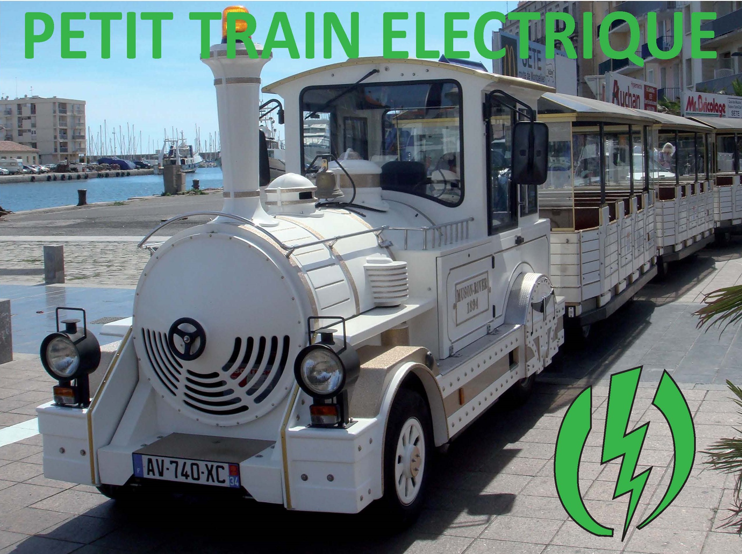 Le petit train électrique : Une expérience unique pour explorer Sète  - © Le petit train électrique