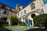 Dégustation de vin à l’abbaye de Valmagne