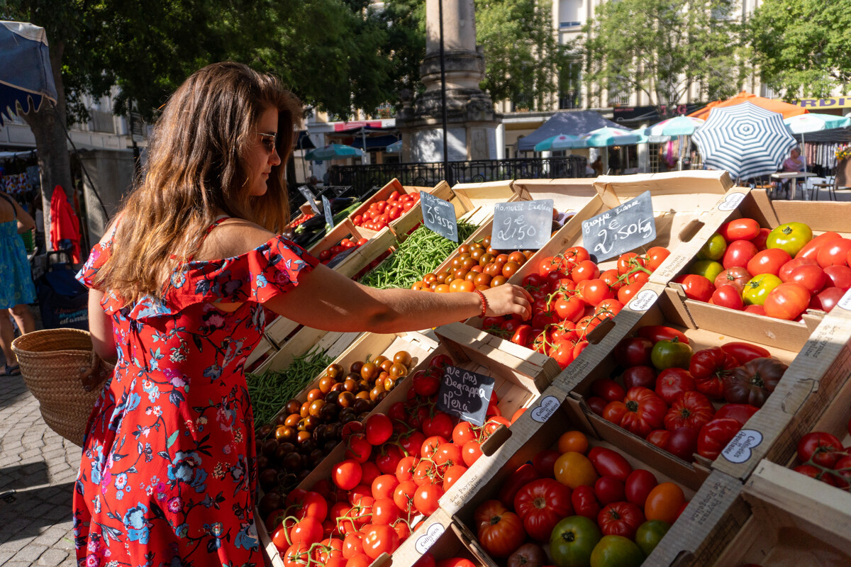 Marché traditionnel de Frontignan