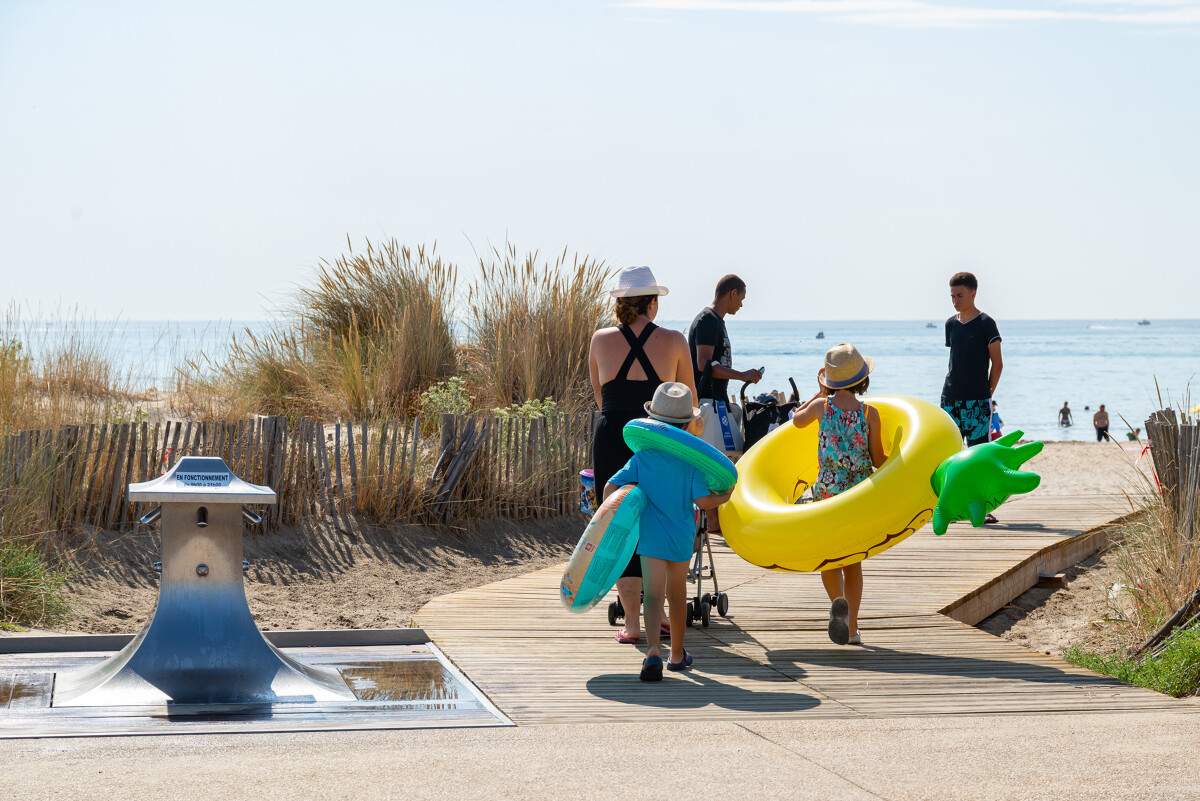 Une journée à la plage de Marseillan