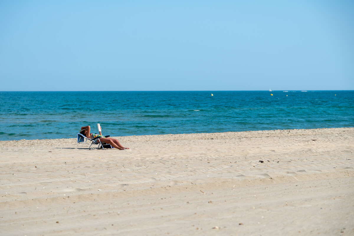 Une journée à la plage de Marseillan