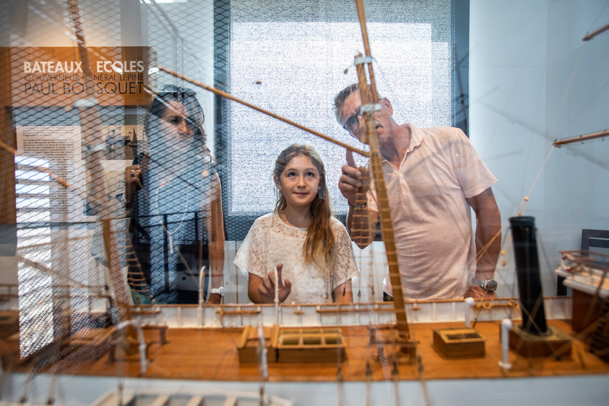 Visite du musée de la Mer à Sète