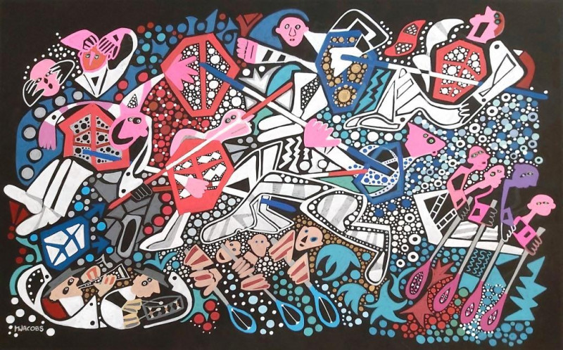 01-m-jacobs-jousting-mayhem-50x82cm-16422188