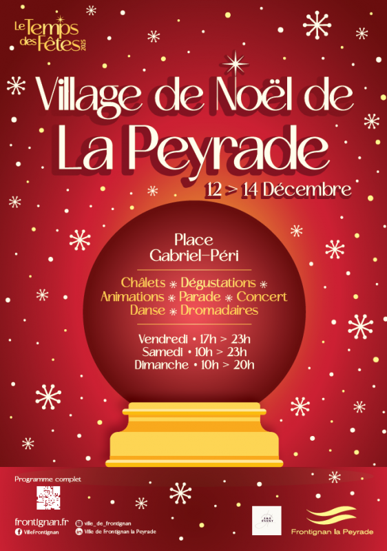 Village-de-Noel-La-Peyrade-2025.png - © Ville de Frontignan Village-de-Noel-La-Peyrade-2025.png