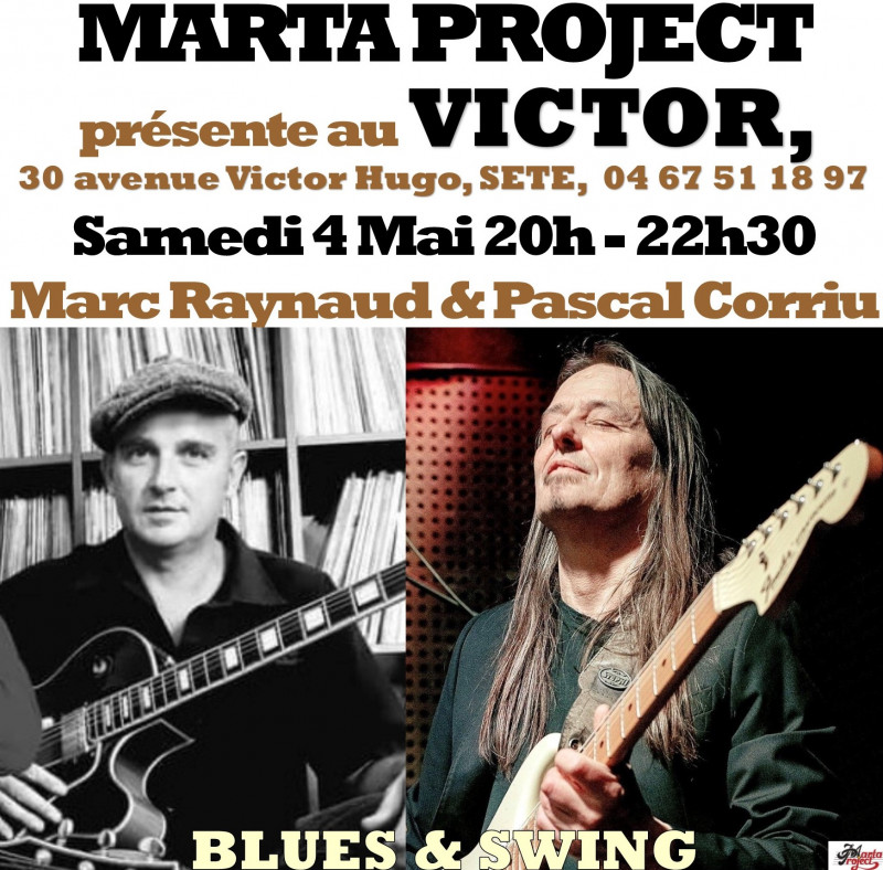 MARTA PROJECT CONCERT BLUES SWING Le 4 mai 2024