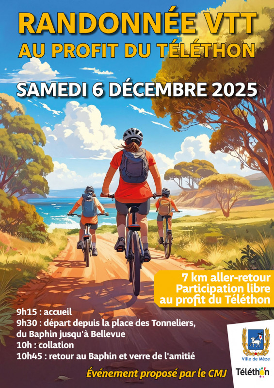  TÉLÉTHON : RANDONNÉE VTT