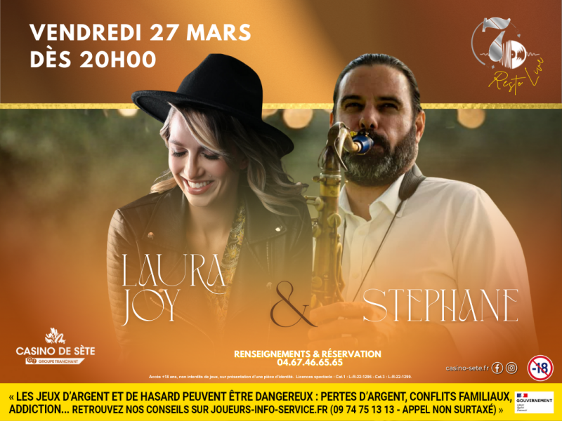 RESTO LIVE LAURA JOY & STEPHANE BOUSQUET