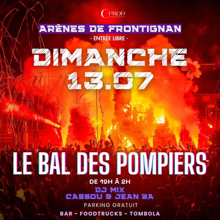 GRAND BAL DES SAPEURS-POMPIERS