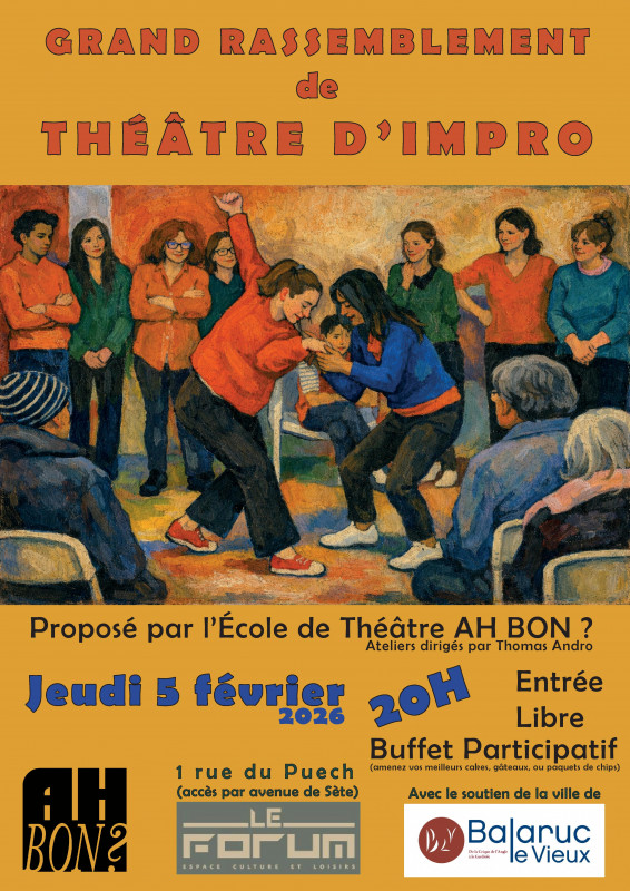GRAND RASSEMBLEMENT THÉATRE IMPROVISATION