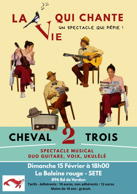 AFFICHE LA VIE QUI CHANTE 