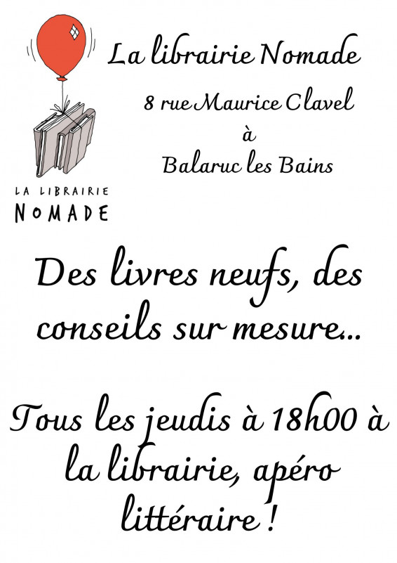 APÉRO LITTÉRAIRE !