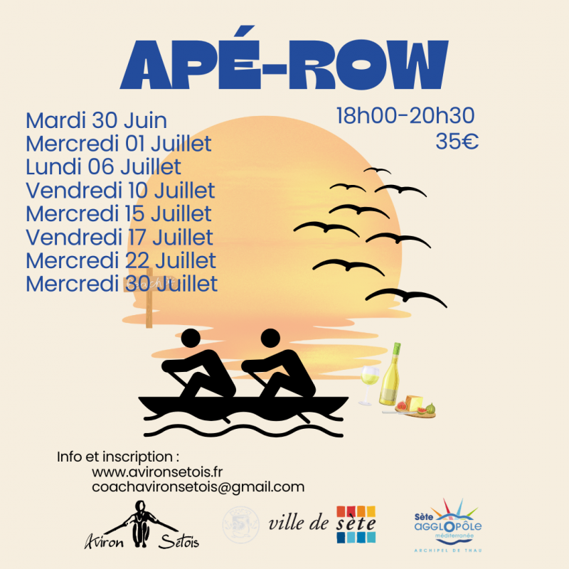 Apérow - © Aviron Sétois Apérow