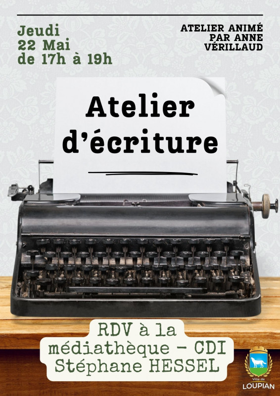 ATELIER D'ÉCRITURE