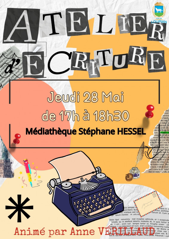 ATELIER D'ÉCRITURE