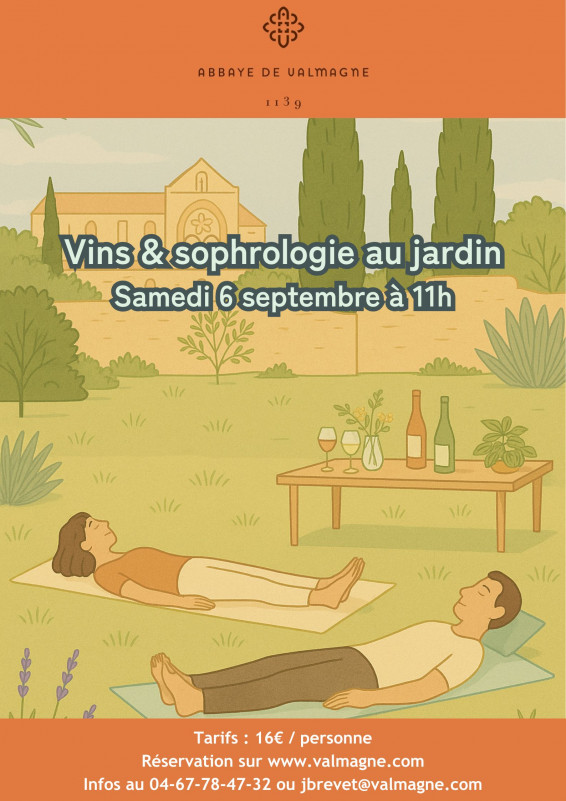ATELIER : VINS ET SOPHROLOGIE AU JARDIN