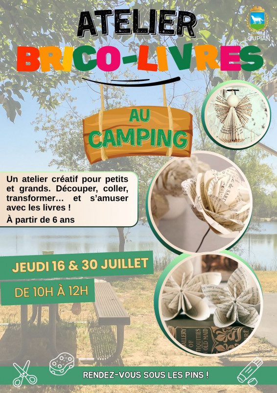 BRICO-LIVRES AU CAMPING