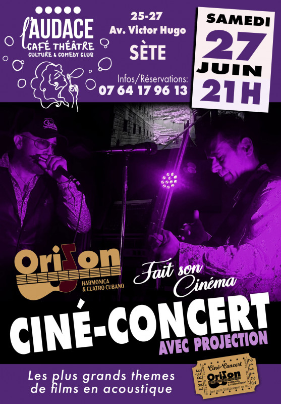 CINÉ-CONCERT - © L'AUDACE CINÉ-CONCERT